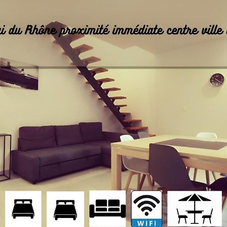 Le Quai Du Rhone Apartment Sainte-Colombe  Exterior foto